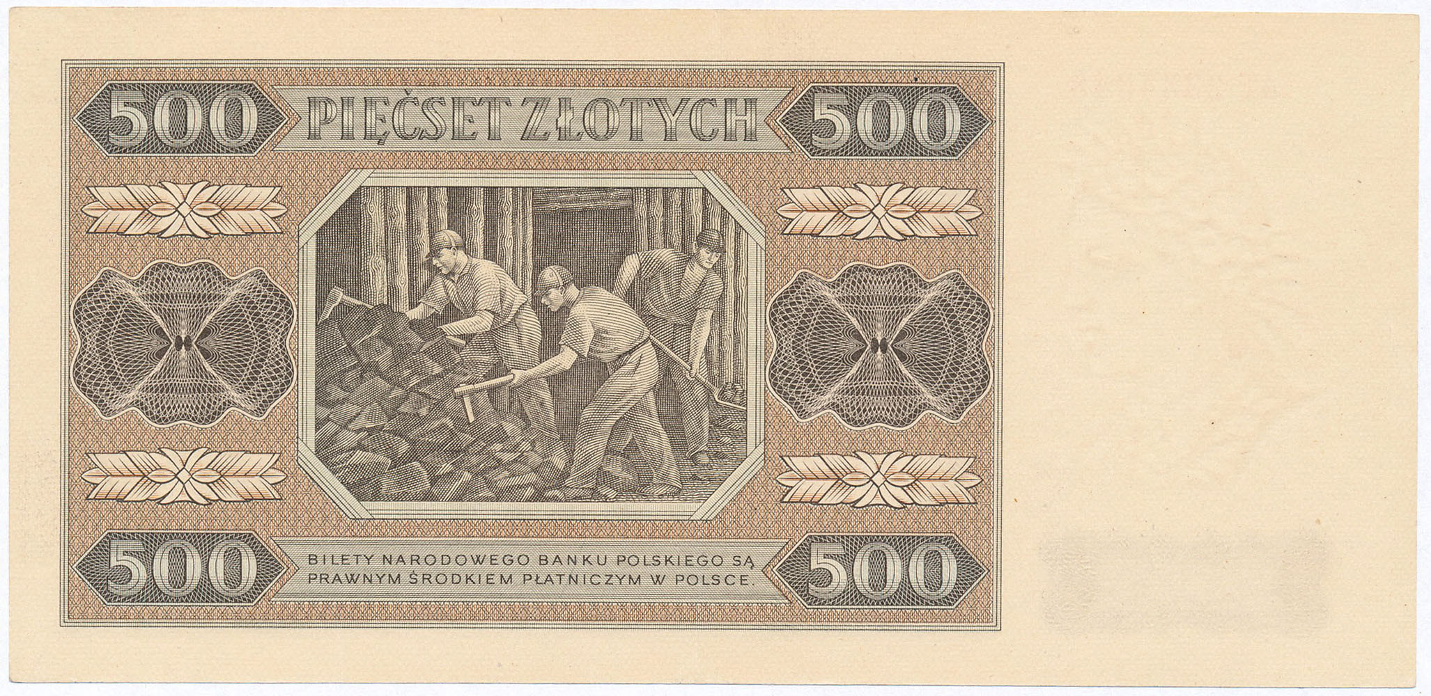 500 złotych 1948 seria AF